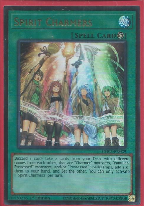 CH02-EN029 Spirit Charmers – Ultra Rare (USA Print)