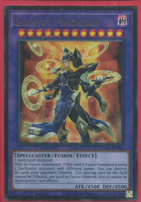 CH02-EN046 Quintet Magician – Ultra Rare (USA Print)