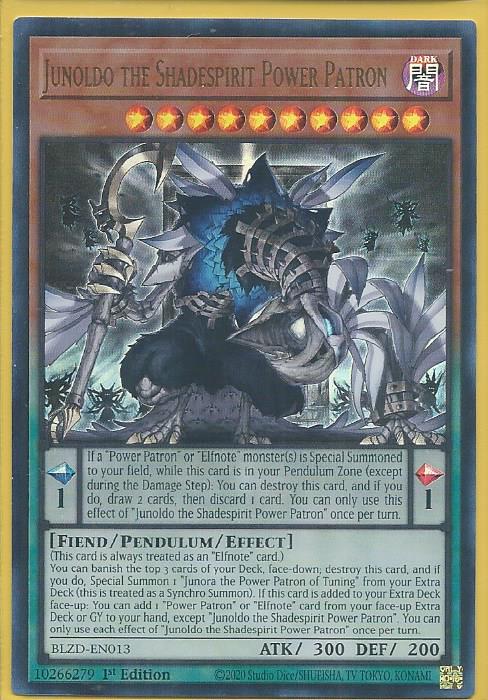 BLZD-EN013 Junoldo the Shadespirit Power Patron – Ultra Rare
