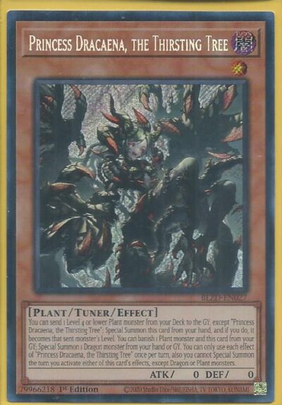 BLZD-EN027 Princess Dracaena, the Thirsting Tree – Secret Rare
