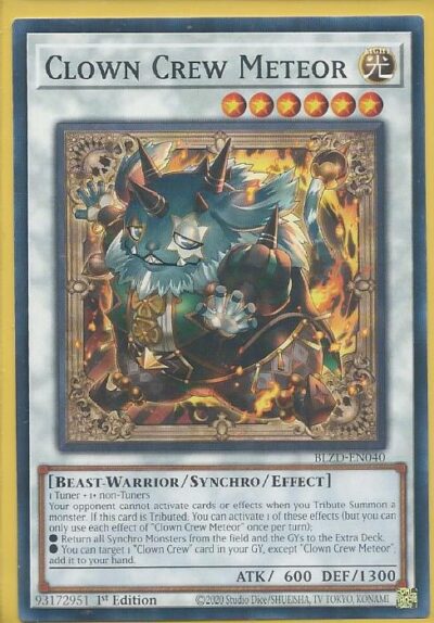 BLZD-EN040 Clown Crew Meteor – Common