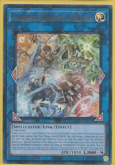 BLZD-EN050 Charmer Quartet in Bloom – Ultra Rare
