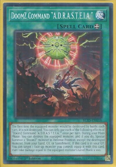 BLZD-EN058 DoomZ Command ADRASTEIA – Common