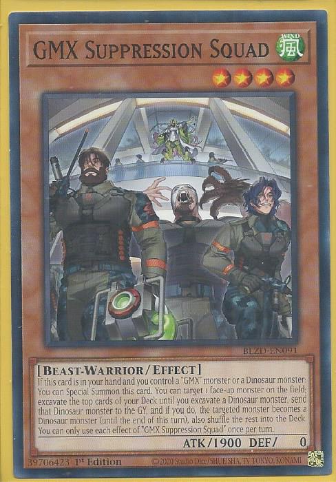 BLZD-EN091 GMX Suppression Squad – Common