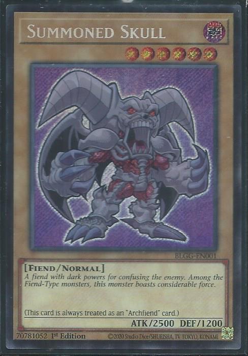phx BLGG-EN001 Summoned Skull – Secret Rare (USA Print) |