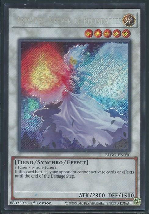 phx BLGG-EN090 Armades, Keeper of Boundaries – Secret Rare (USA Print) |
