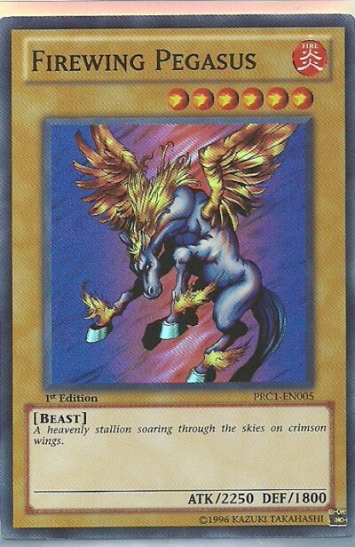 PRC1-EN005 Firewing Pegasus – Super Rare