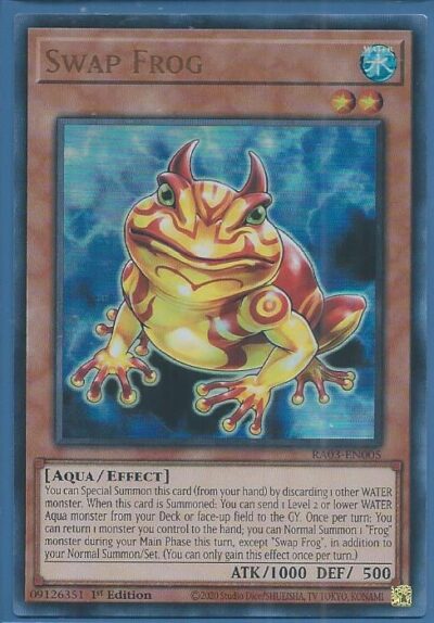 RA03-EN005U Swap Frog – Ultra Rare