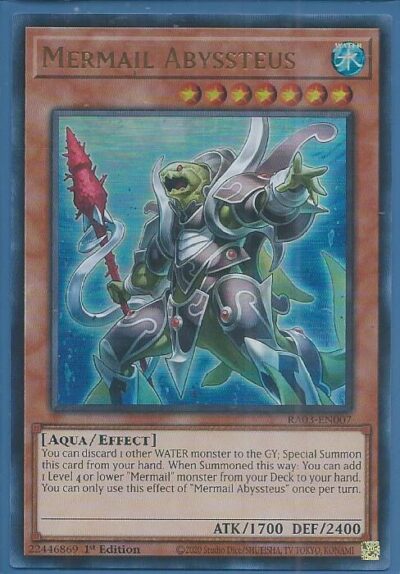 RA03-EN007U Mermail Abyssteus – Ultra Rare