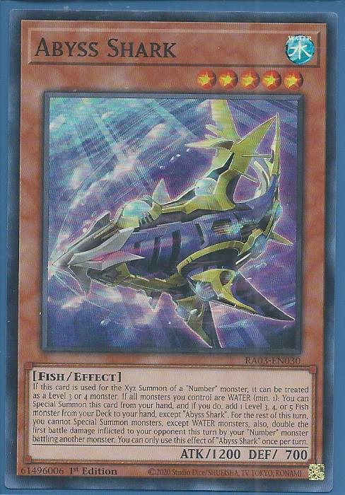 RA03-EN030 Abyss Shark – Super Rare