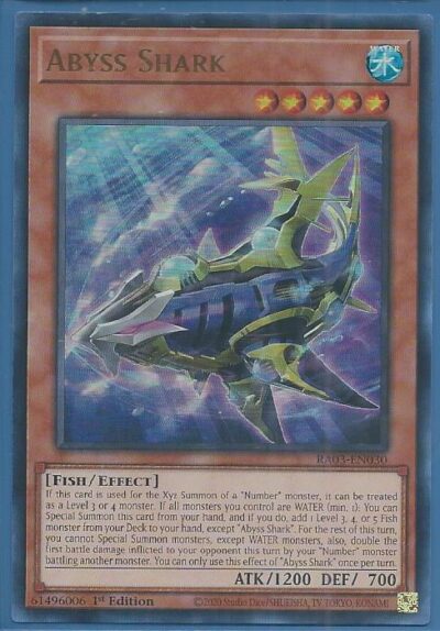 RA03-EN030U Abyss Shark – Ultra Rare