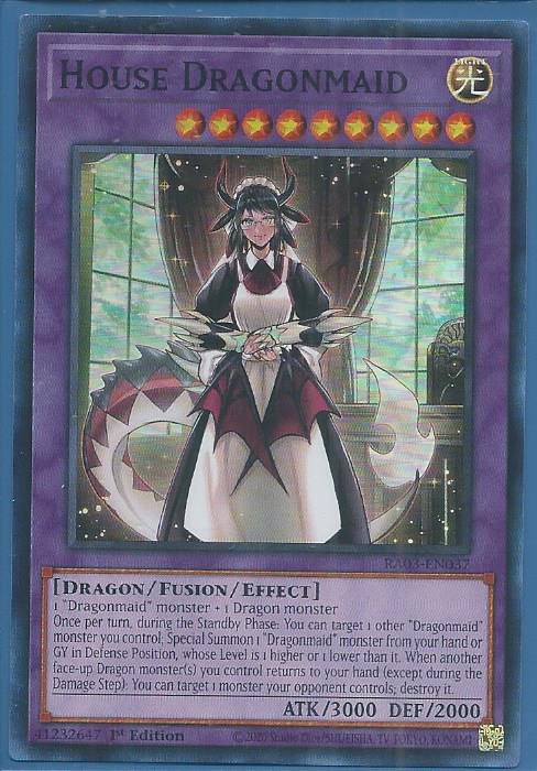 RA03-EN037 House Dragonmaid – Super Rare