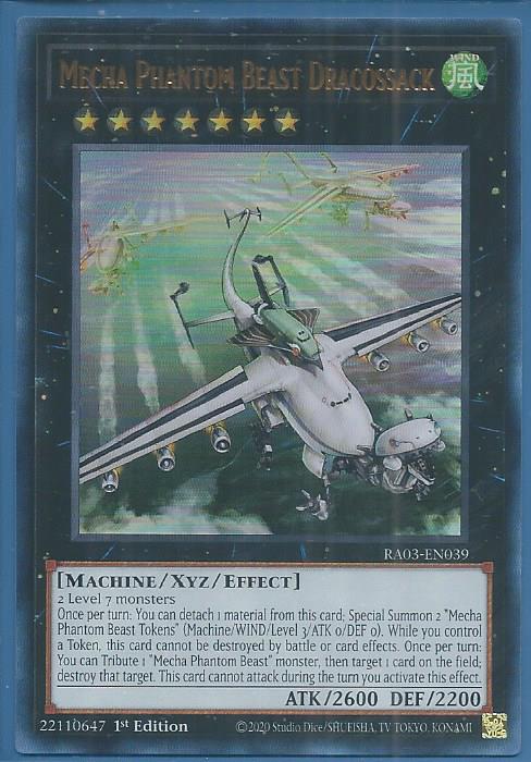 RA03-EN039U Mecha Phantom Beast Dracossack – Ultra Rare