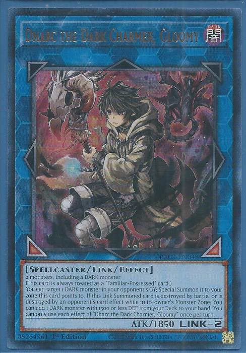 RA03-EN048U Dharc the Dark Charmer, Gloomy – Ultra Rare