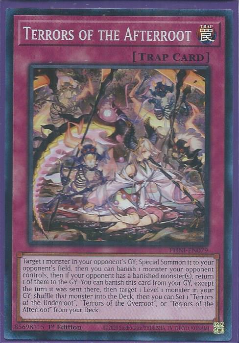 PHNI-EN079 Terrors of the Afterroot – Super Rare