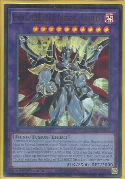 phx MAMO-EN076 Evil HERO Neos Lord - Ultra Rare (USA Print)
