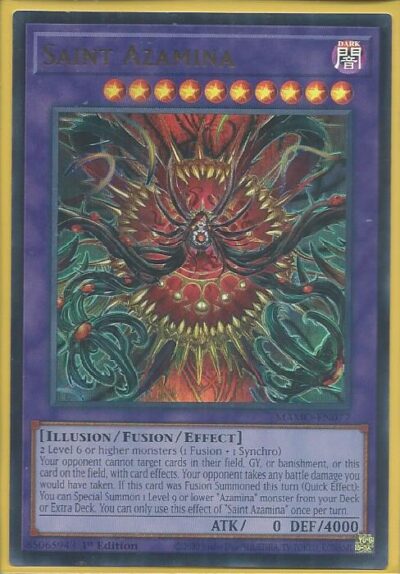 phx MAMO-EN077 Saint Azamina - Ultra Rare (USA Print)