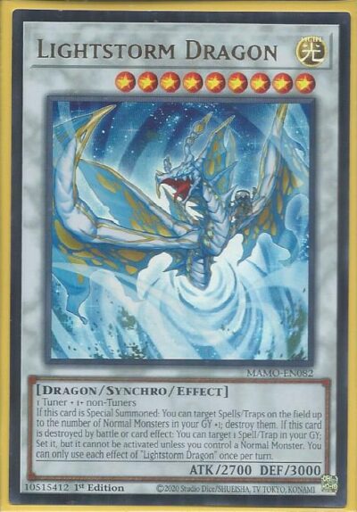 MAMO-EN082 Lightstorm Dragon – Ultra Rare