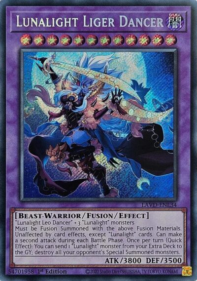 LAVD-ENL34 Lunalight Liger Dancer - Secret Rare