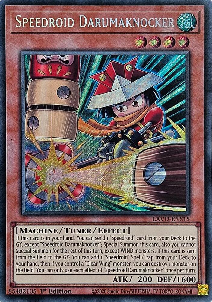 LAVD-ENS15 Speedroid Darumaknocker - Secret Rare